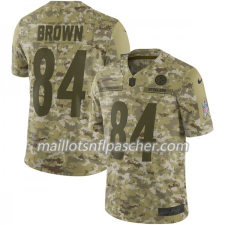 Maillot Pittsburgh Steelers BROWN 84 Nike Salute to Service - Homme